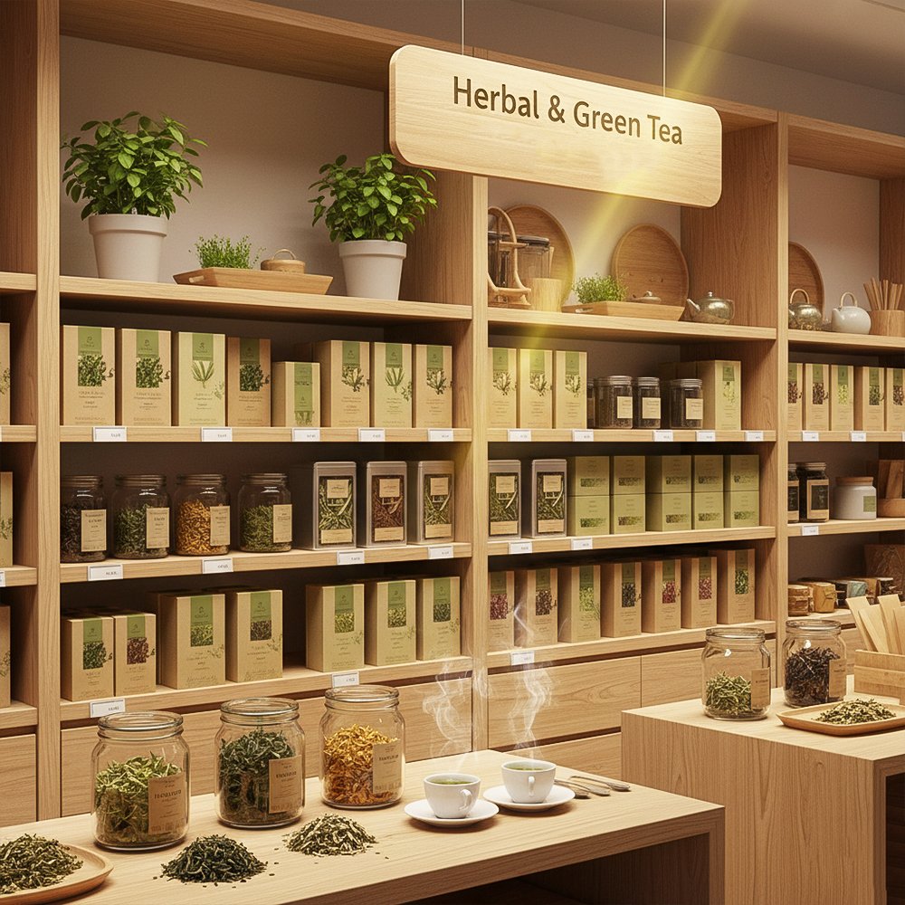 চা ও গ্রিন টি