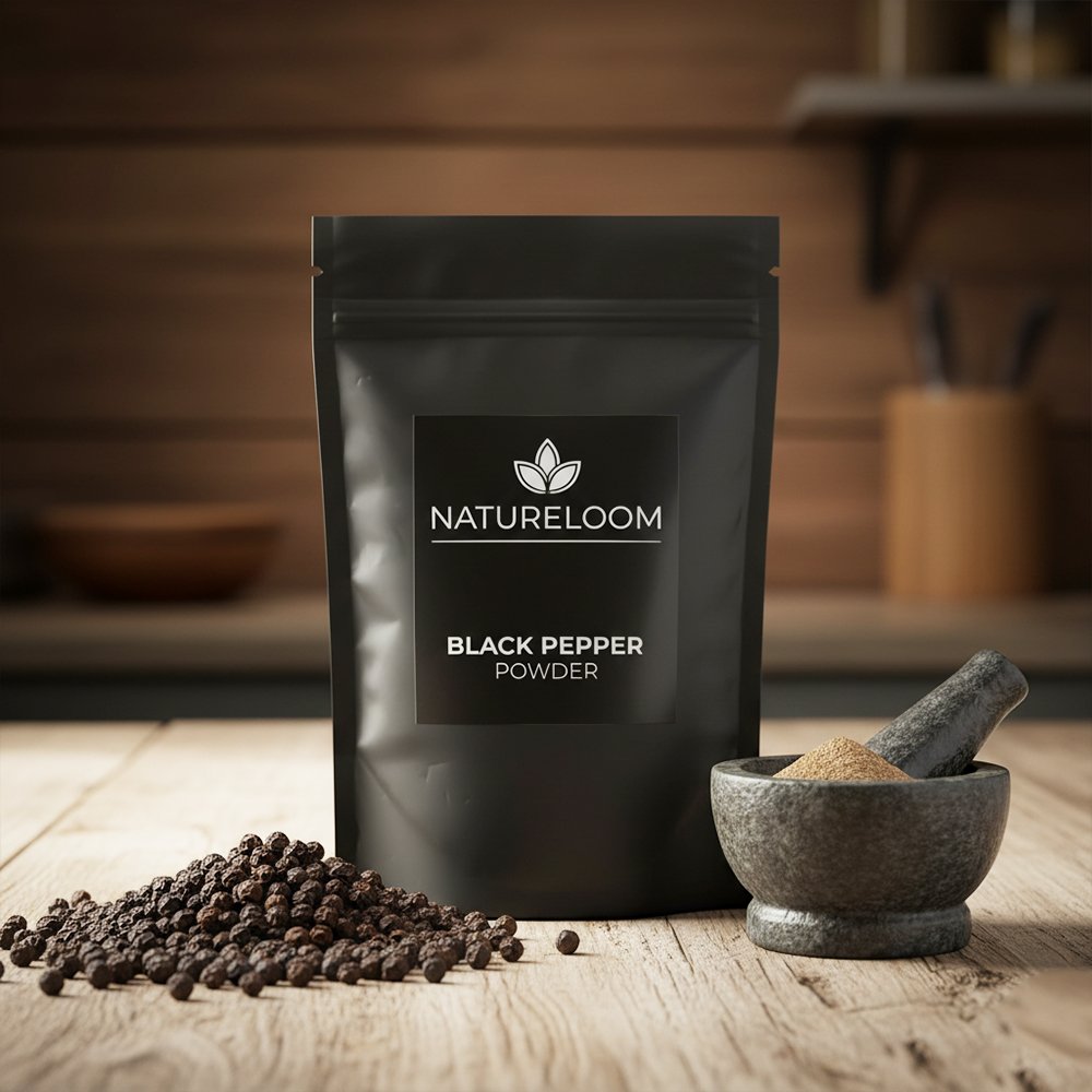 Black Pepper Powder (প্রিমিয়াম কালো গোলমরিচ গুঁড়া)